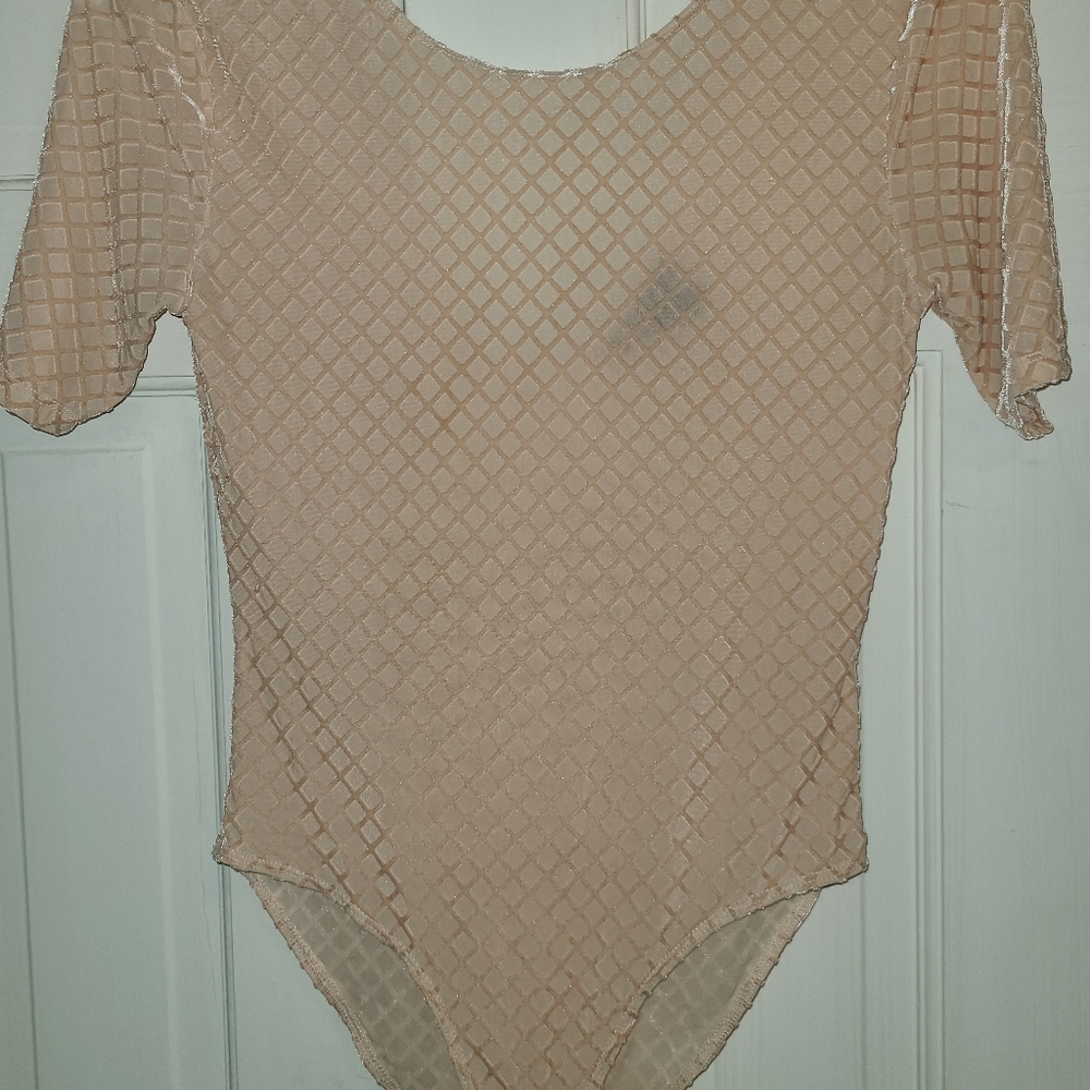 Forever 21 Velvet Bodysuit with Lowcut back